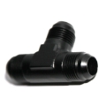 1x 8AN AN-8 Straight Swivel Fuel Oil Gas Line Push-on Lock Hose End Fitting Red