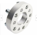 Picture of 1X For Jeep Wrangler 5x5" 1.25" Thick Silver Wheel Spacers 23MM 5 LUG ONLY