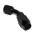 AN-4 AN4 45° Swivel-Seal Fuel Oil Gas Line Hose End Fitting Adapter Black EMUSA
