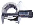 Picture of Steel T3/T4-5 Bolt Flagne TO 2.5" ID V-Band Flange Adapter Universal For Pipe