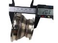 Picture of Universal 2" V-band Flange to 3" V-band Flange Adapter 2" Height Steel